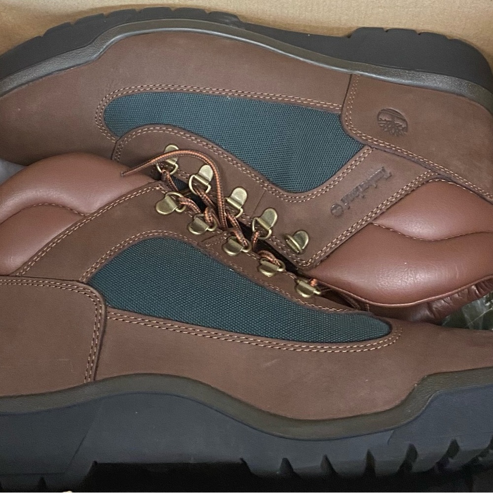Timberland Brown Boots with Rugged Design and Durable Sole